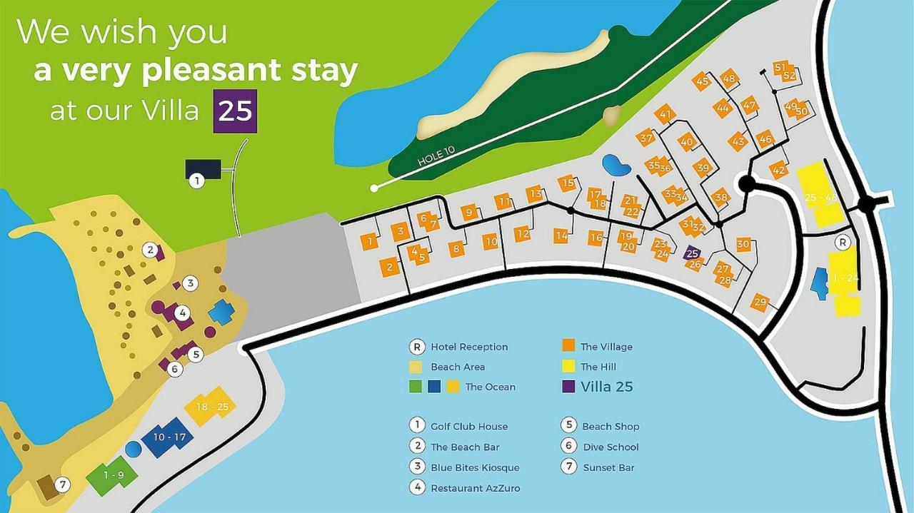 Blue Bay Beach Villa 25 3-Min Beach-Pool-Golf מראה חיצוני תמונה